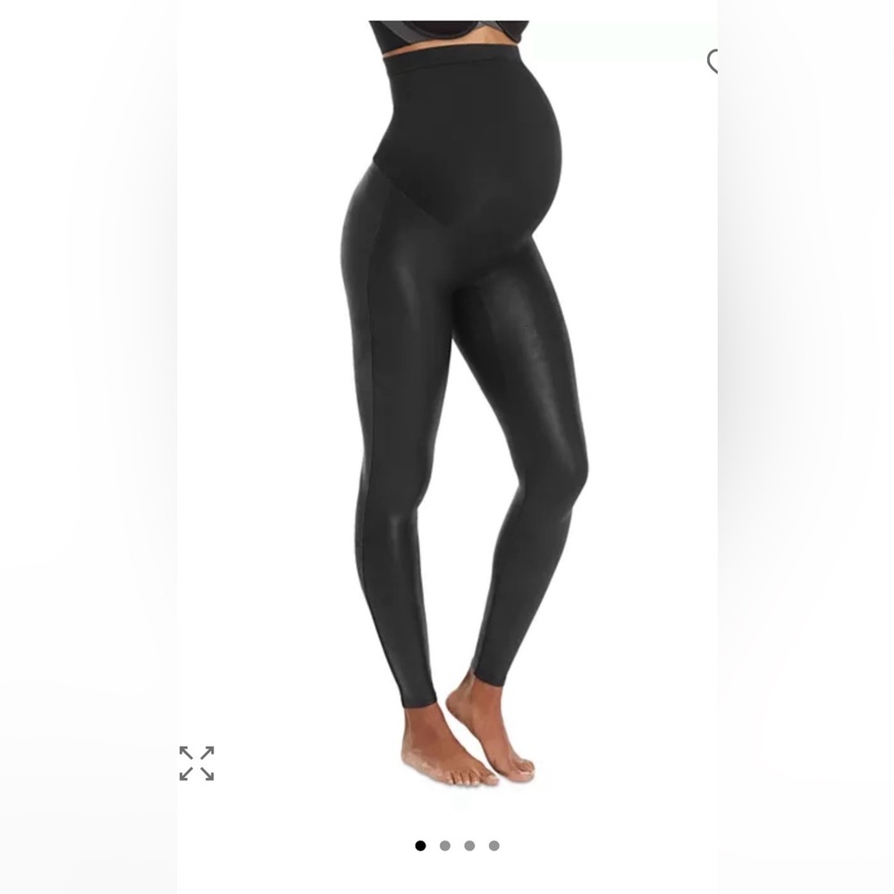 SPANX Black Women's Maternity Leggings